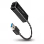 Axagon ADE-SR adattatore USB-A Gigabit Ethernet, con filo, USB, Ethernet, 1000 Mbit/s, nero
