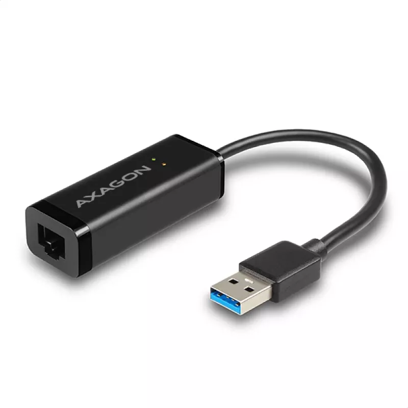 Axagon ADE-SR adattatore USB-A Gigabit Ethernet, con filo, USB, Ethernet, 1000 Mbit/s, nero