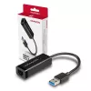 Axagon ADE-SR adattatore USB-A Gigabit Ethernet, con filo, USB, Ethernet, 1000 Mbit/s, nero
