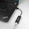 Axagon ADE-SR adattatore USB-A Gigabit Ethernet, con filo, USB, Ethernet, 1000 Mbit/s, nero