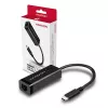 Axagon ADE-SRC adattatore USB-C Gigabit Ethernet, con filo, USB Type-C, Ethernet, 1000 Mbit/s, nero