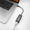Axagon ADE-SRC adattatore USB-C Gigabit Ethernet, con filo, USB Type-C, Ethernet, 1000 Mbit/s, nero