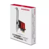 Axagon PCEE-G25 PCIe - adattatore 2.5 Gigabit Ethernet Realtek 8125, PXE, con SP & LP