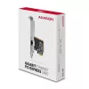 Axagon PCEE-GRF PCIe - adattatore Gigabit Ethernet Realtek 8111F incl. SP & LP