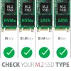 Axagon PCEM2-D PCIe x4 - adattatore per slot M.2 NVMe M-Key + SATA B-Key con SP & LP