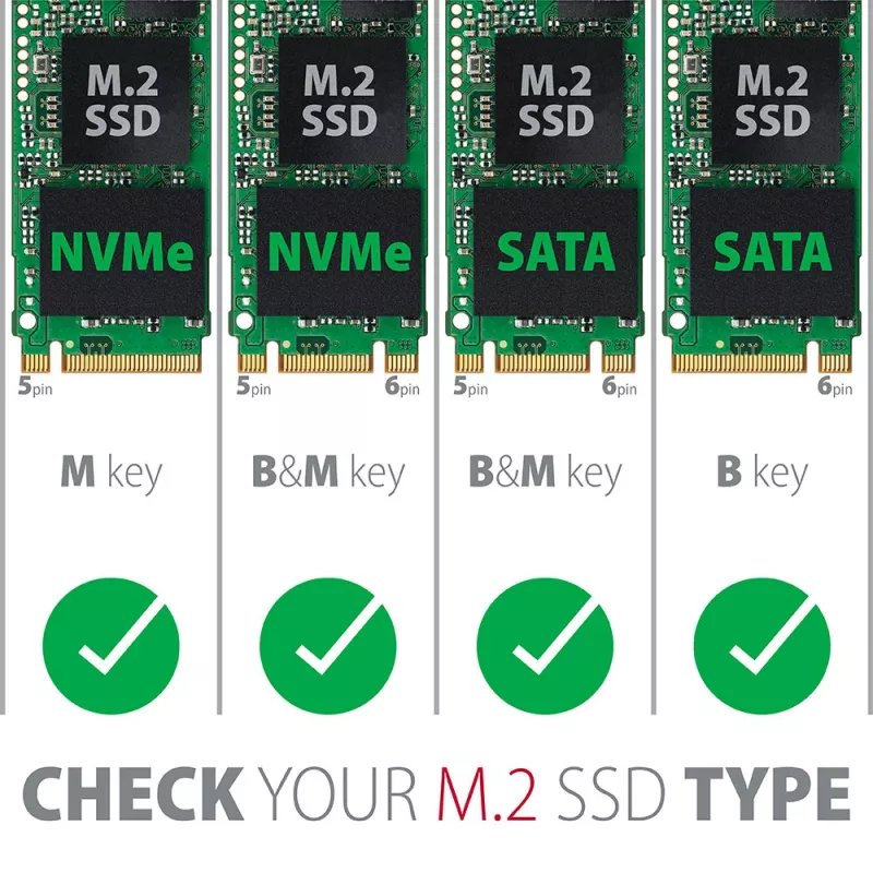 Axagon PCEM2-D PCIe x4 - adattatore per slot M.2 NVMe M-Key + SATA B-Key con SP & LP