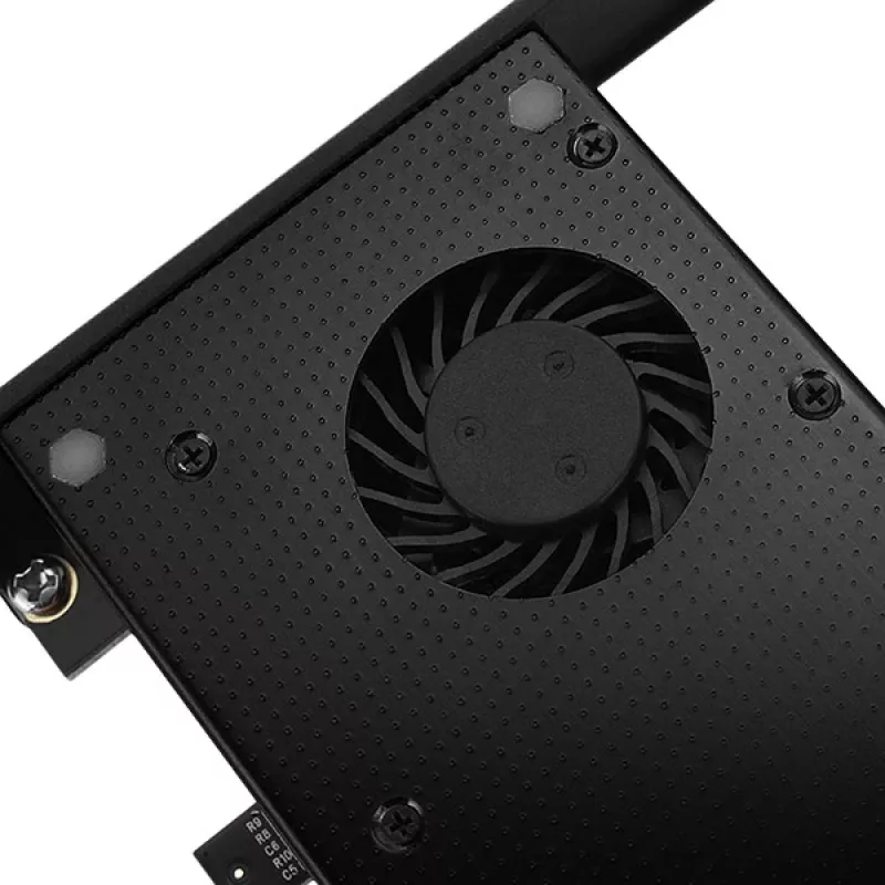 Axagon PCEM2-DC PCIe x4 - adattatore per slot M.2 NVMe M-Key + SATA B-Key con dissipatore, SP & LP