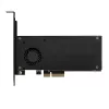 Axagon PCEM2-DC PCIe x4 - adattatore per slot M.2 NVMe M-Key + SATA B-Key con dissipatore, SP & LP