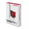 Scheda interfaccia AXAGON PCES-SA6 — PCIe a SATA (ASM1166), 6 Gbit/s, full-height/low-profile, interna