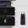 Axagon ACU-DPQ65 caricabatterie da parete GaN 65W, 3 porte (USB-A + doppia USB-C), PD3.0/QC4+/PPS/Apple