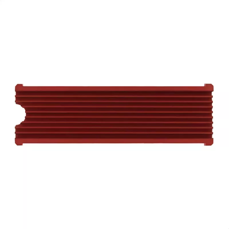 Axagon CRL-M2 dissipatore passivo in alluminio per tutti gli SSD M.2, formato 2280, altezza 12 mm.