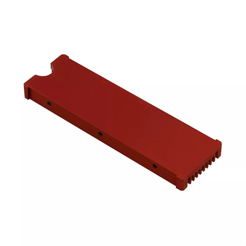 Axagon CRL-M2 dissipatore passivo in alluminio per tutti gli SSD M.2, formato 2280, altezza 12 mm.