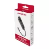 Axagon HMC-6GL hub USB 3.2 Gen 1, 3x USB-A, HDMI 4K/30Hz, RJ-45, PD 100W, cavo USB-C 20 cm