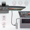 Axagon HMC-5 hub USB 3.2 Gen 1, 2x USB-A, HDMI, SD/microSD, PD 100W, cavo USB-C 20 cm