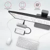 Axagon HMC-5 hub USB 3.2 Gen 1, 2x USB-A, HDMI, SD/microSD, PD 100W, cavo USB-C 20 cm