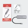 Axagon HMC-5 hub USB 3.2 Gen 1, 2x USB-A, HDMI, SD/microSD, PD 100W, cavo USB-C 20 cm