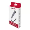 Axagon HMC-5 hub USB 3.2 Gen 1, 2x USB-A, HDMI, SD/microSD, PD 100W, cavo USB-C 20 cm