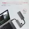 Axagon HMC-5G2 SPEEDSTER hub USB-C 5 in 1, 2x USB-A, 2x USB-C, HDMI, PD 60 W