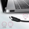 Axagon HMC-5G2 SPEEDSTER hub USB-C 5 in 1, 2x USB-A, 2x USB-C, HDMI, PD 60 W