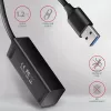 Axagon HUE-M1AL mini-hub 4x USB 3.2 Gen 1, metallo, cavo USB-A 1,2 m