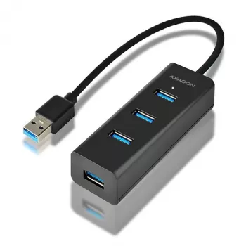 Axagon HUE-S2B hub di ricarica 4x USB 3.0, alimentazione tramite Micro-USB