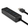 Axagon HUE-S2B hub di ricarica 4x USB 3.0, alimentazione tramite Micro-USB