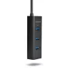 Axagon HUE-S2B hub di ricarica 4x USB 3.0, alimentazione tramite Micro-USB