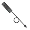 Axagon HUE-S2BL hub di ricarica 4x USB 3.0 con cavo 1,2 m, alimentazione tramite Micro-USB