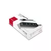 Axagon HUE-S2BL hub di ricarica 4x USB 3.0 con cavo 1,2 m, alimentazione tramite Micro-USB