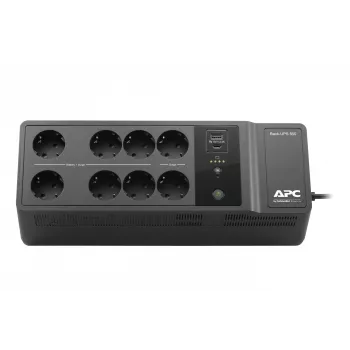 APC Back-UPS BE850G2-GR - gruppo di continuità 8 prese, 850VA, 2 caricabatterie USB, 1 porta dati USB