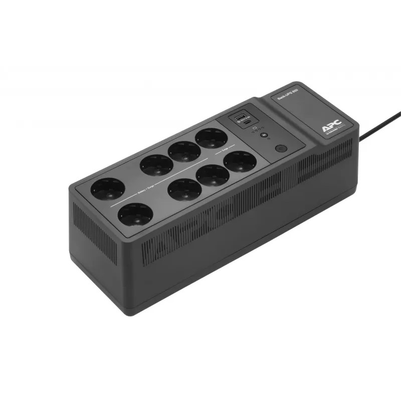 APC Back-UPS BE850G2-GR - gruppo di continuità 8 prese, 850VA, 2 caricabatterie USB, 1 porta dati USB