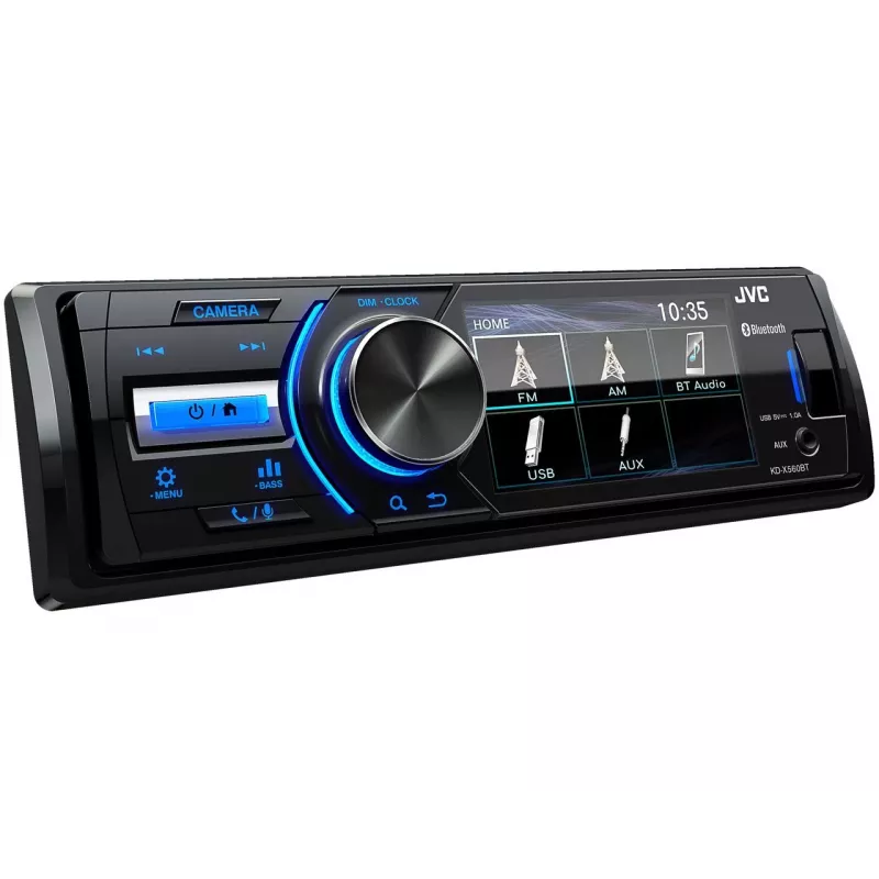 JVC KD-X560BT nero 180 W Bluetooth