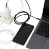 IBOX caricabatterie mobile ILUC65W, 65W, 2x USB-C + 1x USB-A, bianco, cavo 1,5 m