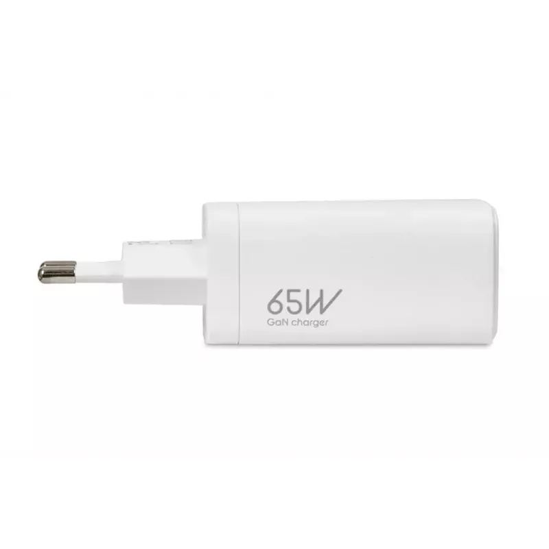 IBOX caricabatterie mobile ILUC65W, 65W, 2x USB-C + 1x USB-A, bianco, cavo 1,5 m