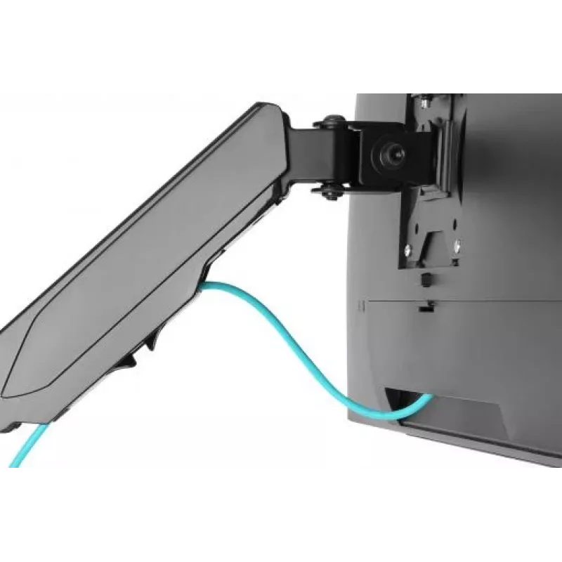 DIGITUS supporto a parete per monitor a gas singolo 17-32 pollici, 8 kg (max.) nero