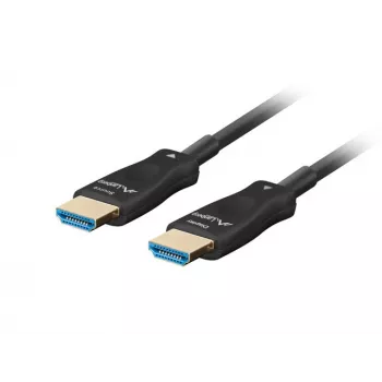 LANBERG cavo HDMI - connettore maschio/connettore maschio v2.1 Optical AOC - 40m nero