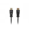 LANBERG cavo HDMI - connettore maschio/connettore maschio v2.1 Optical AOC - 40m nero