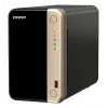 QNAP TS-264 NAS Tower Intel® Celeron® N5095 8 GB 0 TB QNAP QTS nero, oro
