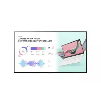LG 98UH5J-H Signage Display display digitale piatto 2,49 m (98 pollici) LCD Wi-Fi 500 cd/m² 4K Ultra HD nero WebOS 24/7