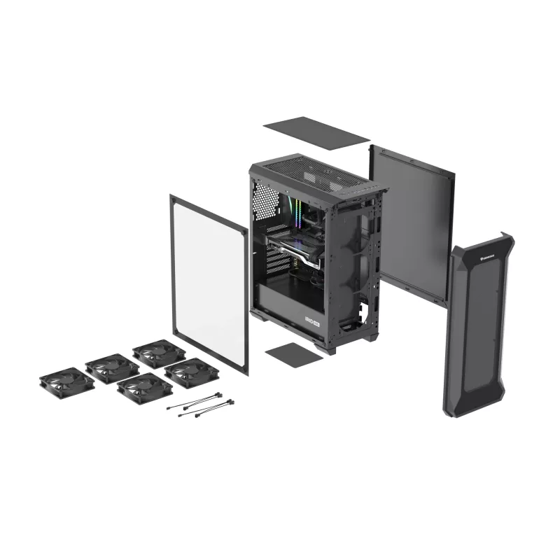 GENESIS Irid 505F Midi Tower nero