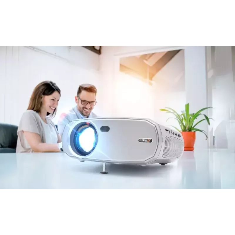 Proiettore Technaxx TX-177 15000 ANSI lumen LCD 1080p bianco