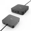 i-tec USB-C HDMI Dual DP docking station con Power Delivery 100 W + caricabatterie universale 100 W