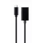 GEMBIRD cavo adattatore USB Type-C su DisplayPort, 4K, 15 cm, nero