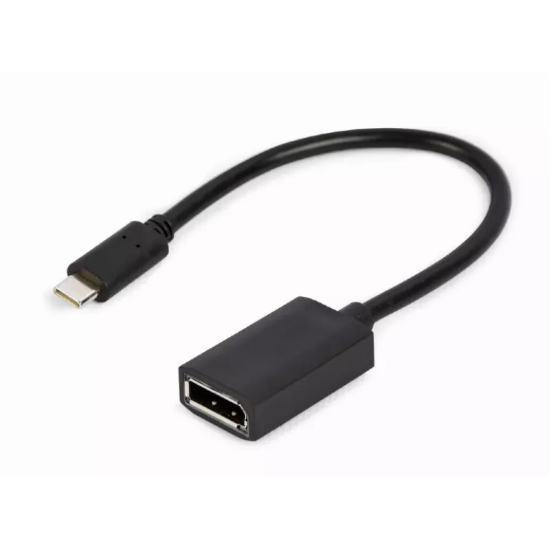 GEMBIRD cavo adattatore USB Type-C su DisplayPort, 4K, 15 cm, nero
