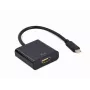 GEMBIRD cavo adattatore USB Type-C su HDMI, 4K@60Hz, 15cm, nero