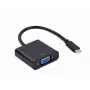 GEMBIRD adattatore USB Type-C su VGA Display, 15 cm, nero