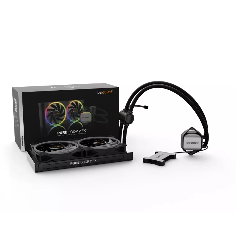 be quiet! Pure Loop 2 FX 280mm dissipatore a liquido all-in-one per processore 14 cm nero 1 pezzo