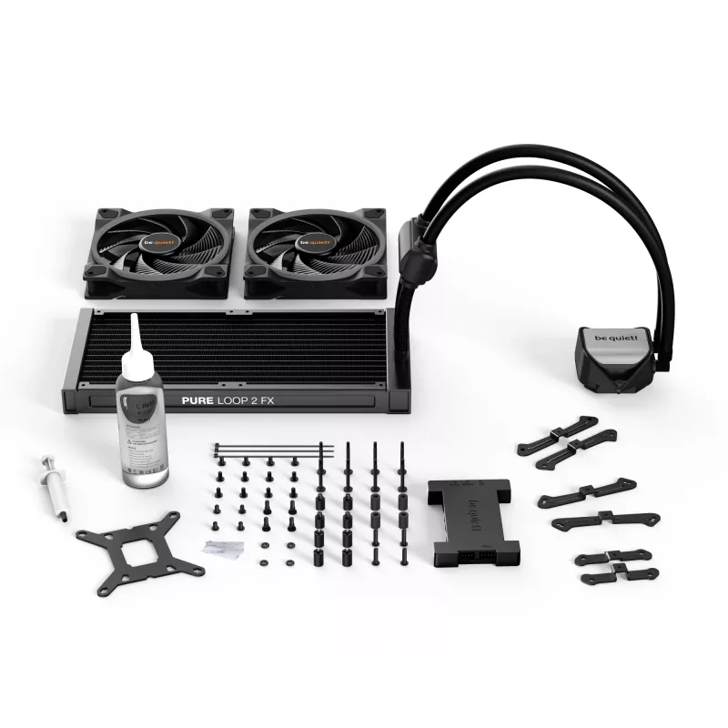 be quiet! Pure Loop 2 FX 280mm dissipatore a liquido all-in-one per processore 14 cm nero 1 pezzo
