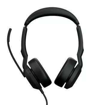 Jabra Evolve2 50 - USB-A MS Stereo, con filo, ufficio/call center, 20 - 20000 Hz, 127 g, cuffie, nero