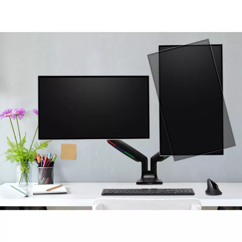Braccio per doppio monitor Kensington SmartFit One-Touch K59601WW